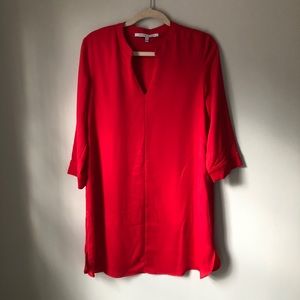 Collective Concepts Red Tunic Dress Medium
